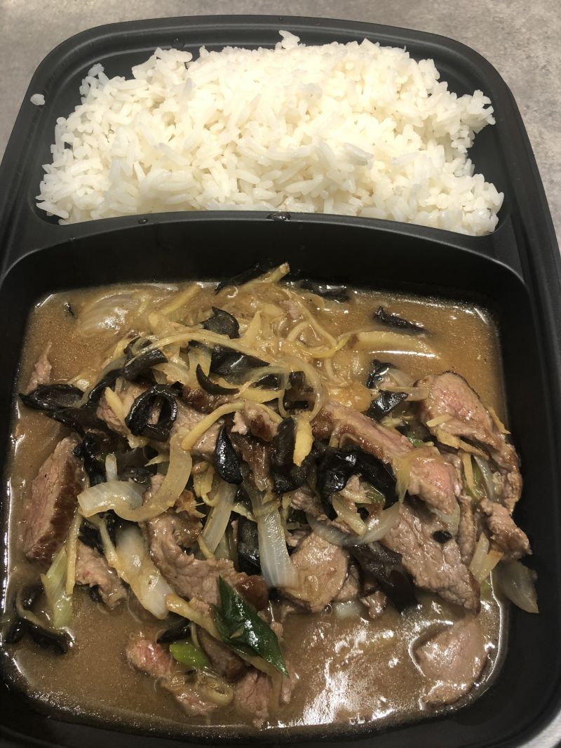 19. Sauté Boeuf gingembre